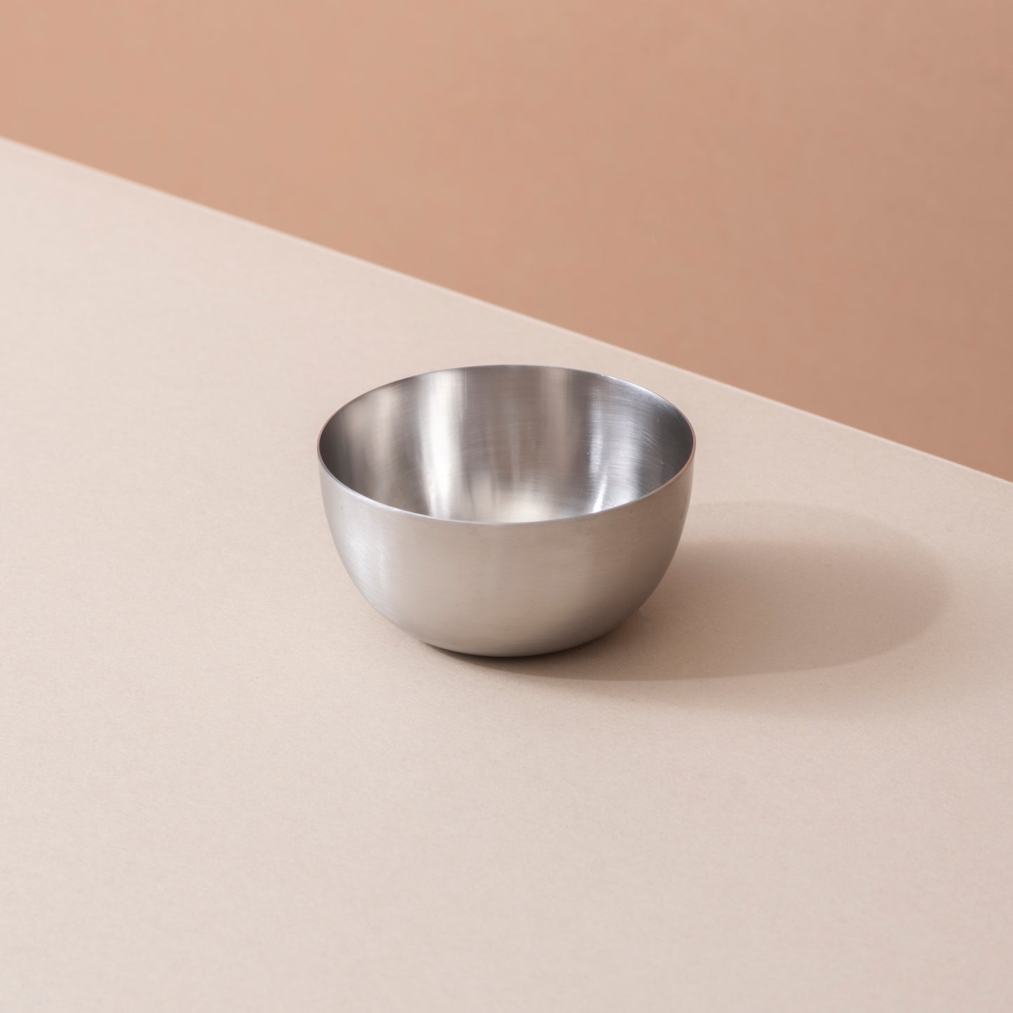 6-Piece Stainless Steel Solid Dinner Set • Matte Finish • Serves 1
