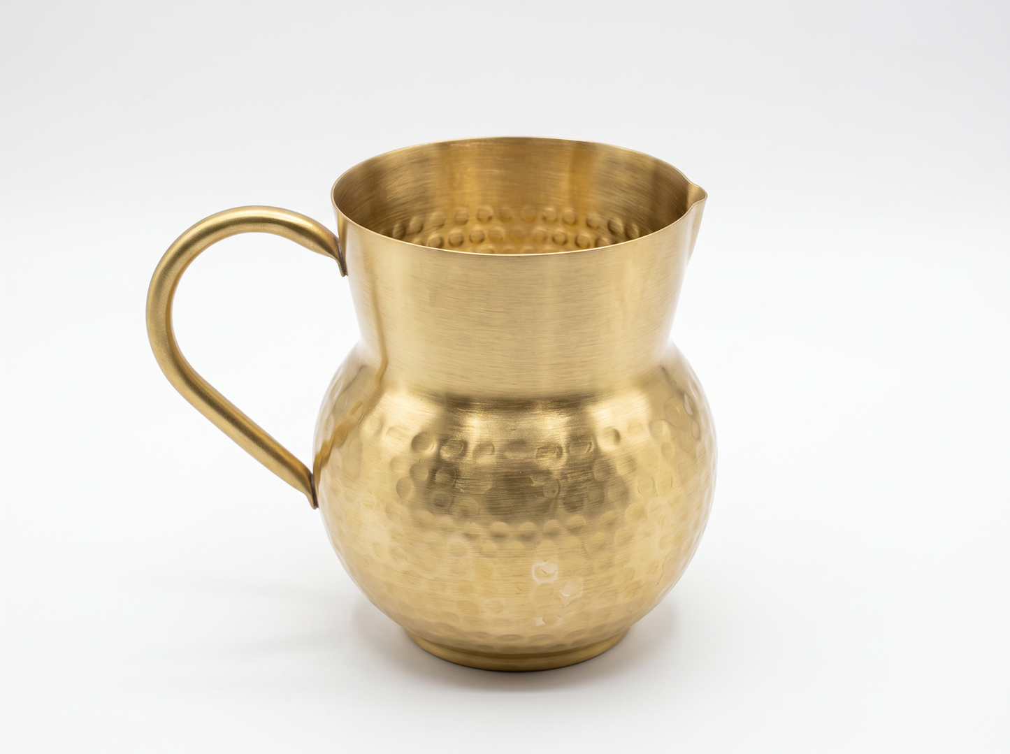 Handcrafted Hammered Brass Water Jug