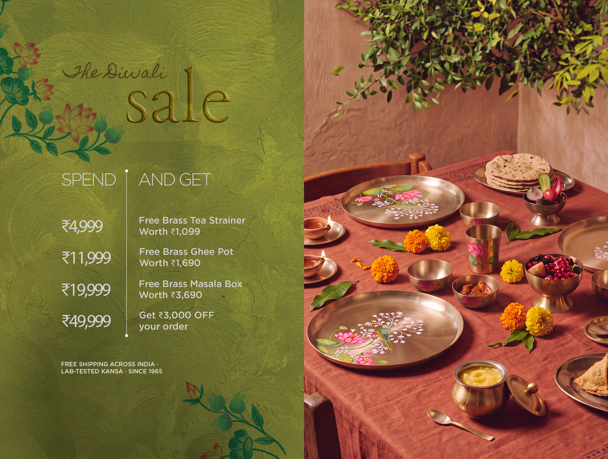 Set the Festive Table in Kansa.