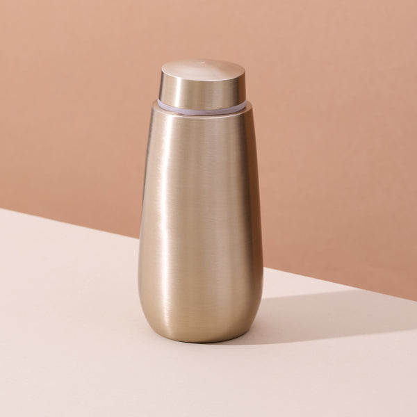 Handcrafted Kansa Water Bottle – Minimalist Ayurvedic Design