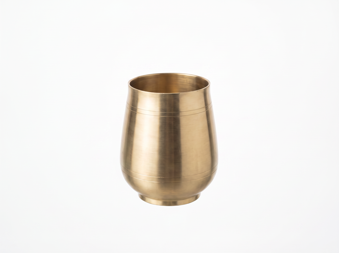 Handcrafted Kansa Glass – Traditional Damru Shape